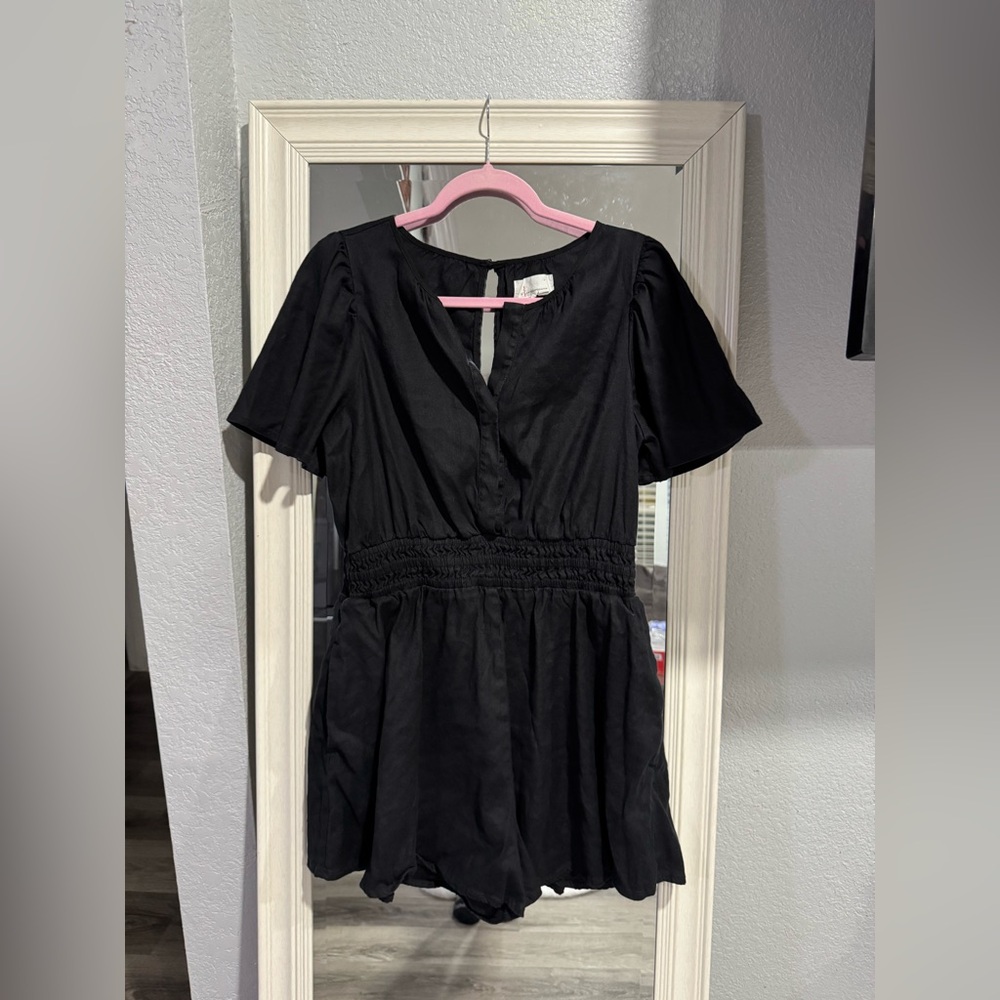 Anthropologie The Somerset Poplin Romper - Picture 4 of 6